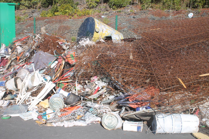 Processamento de resíduos no Pico