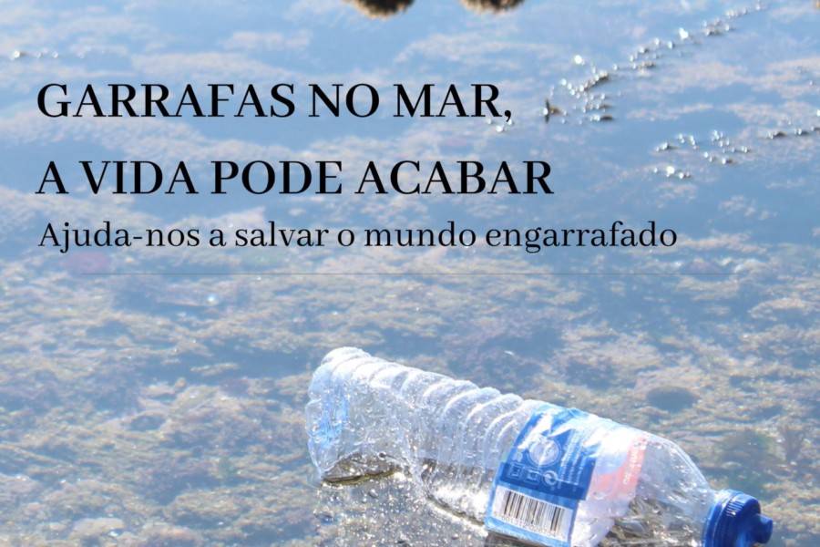 Garrafas no mar, a vida pode acabar