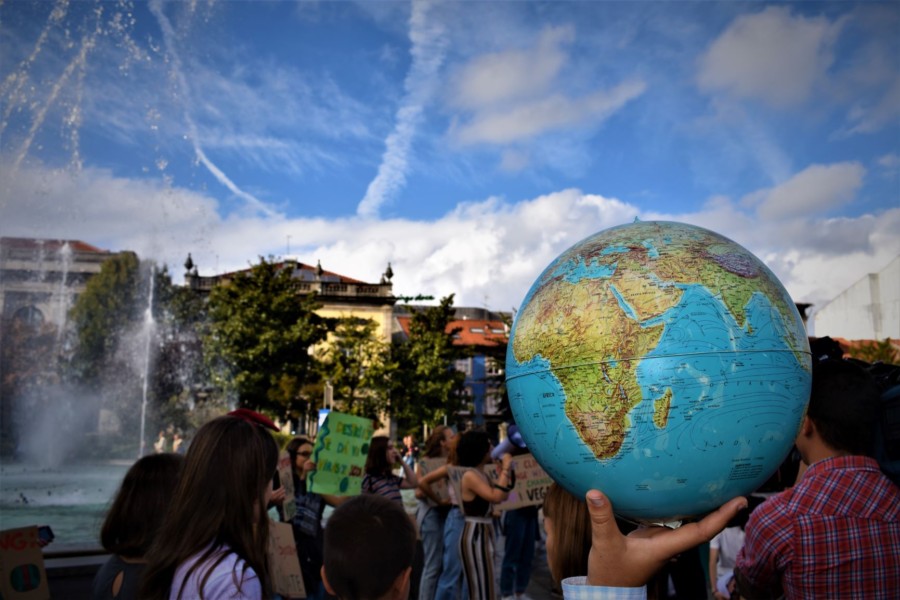 Um protesto repleto de esperança