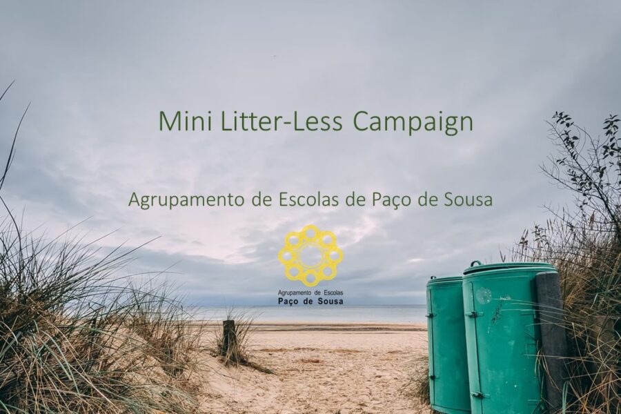 Campanha Litter-Less no Agrupamento de Escolas de Paço de Sousa