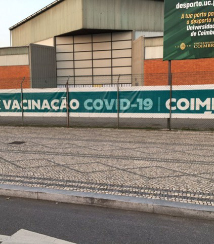 Centro de  vacinação  Covid-19 de  Coimbra