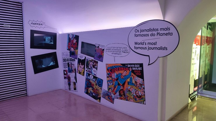 O Museu da Notícia, um espaço dedicado aos medias