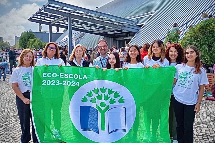 Escola Secundária de Valongo Brilha no Dia Bandeiras Verdes – Galardão Eco-Escolas 2024