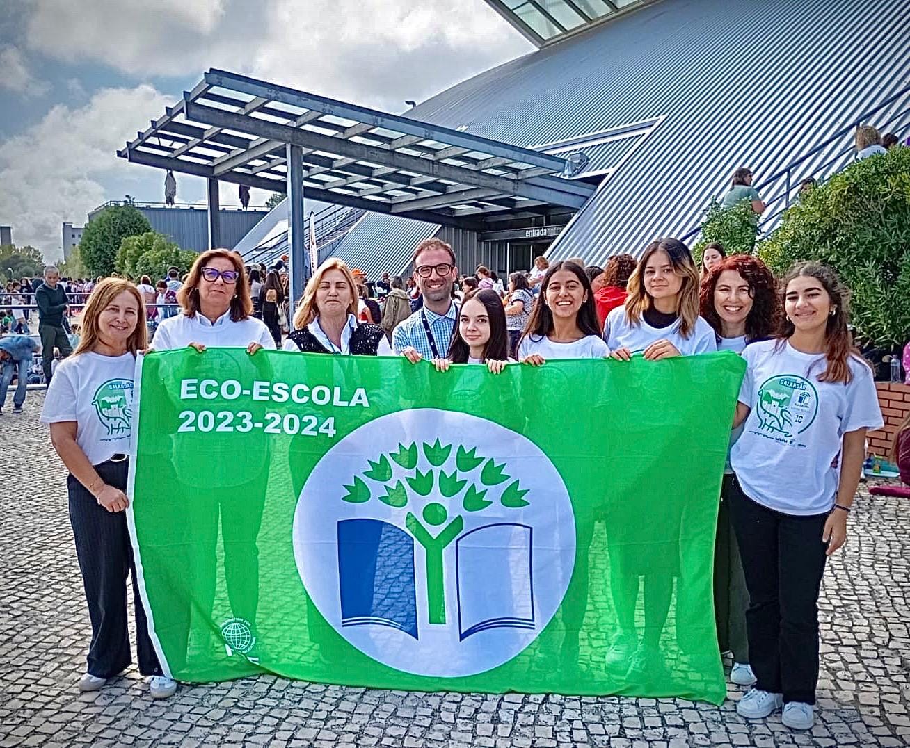 Escola Secundária de Valongo Brilha no Dia Bandeiras Verdes – Galardão Eco-Escolas 2024