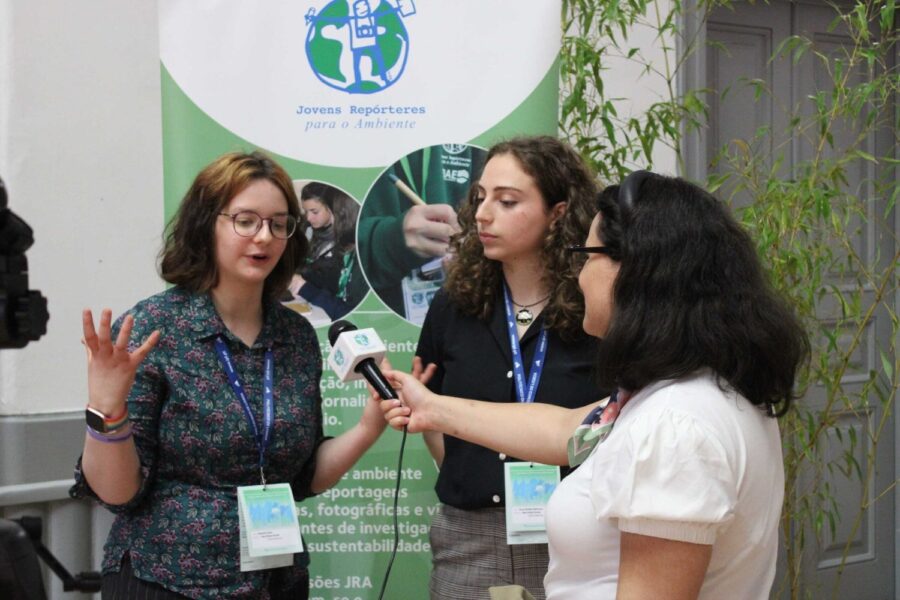 Jovens Repórteres para o Ambiente: alunos em defesa do planeta