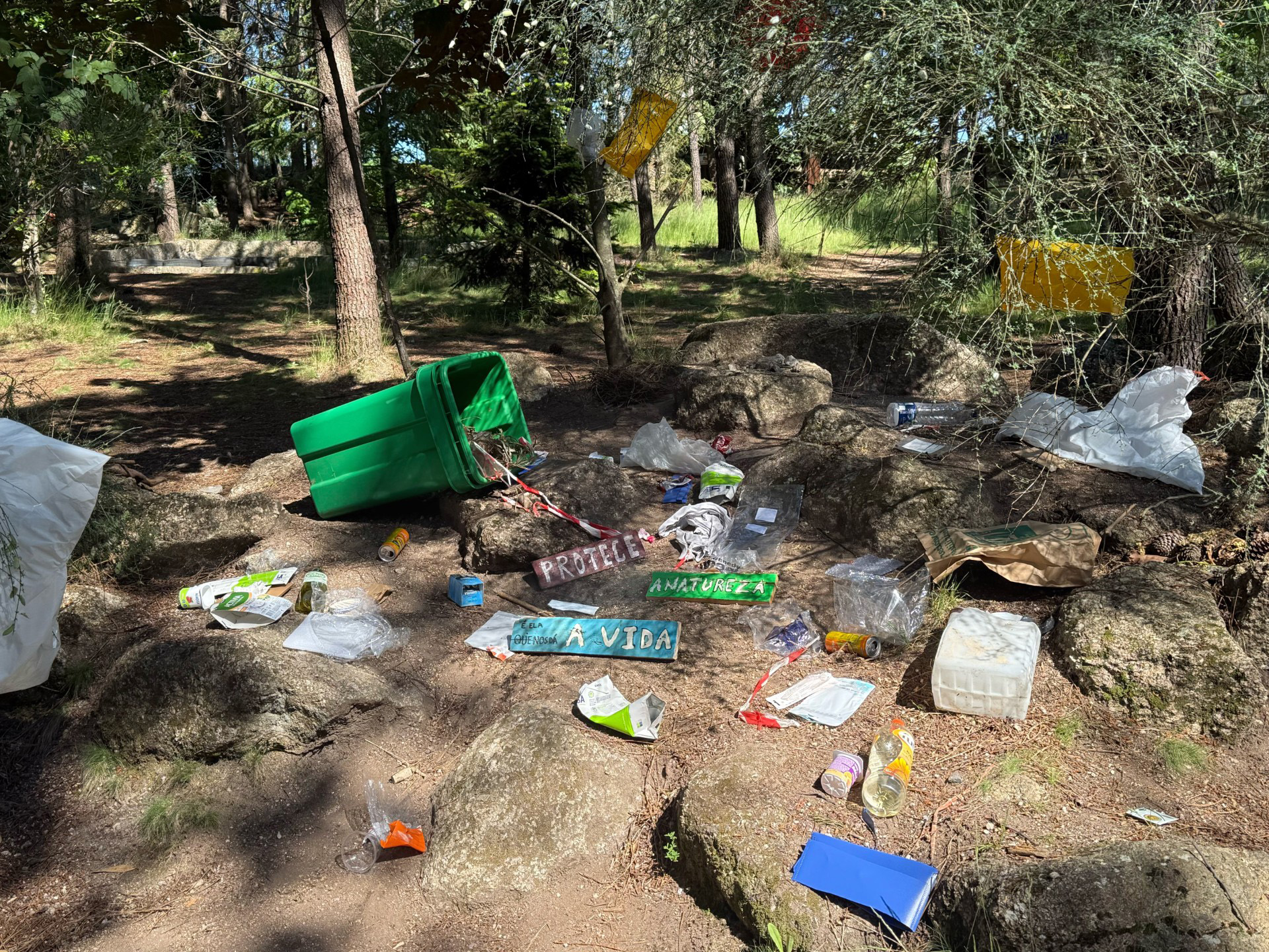 Silêncio na Floresta – Quando o Plástico Vence