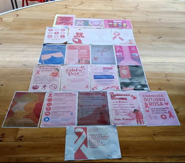 SEMANA ROSA NA ESCOLA SECUNDÁRIA DE VALONGO PROMOVE SAÚDE, SOLIDARIEDADE E SUSTENTABILIDADE