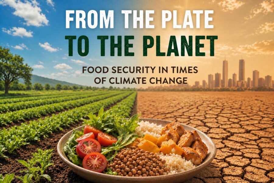 From the plate to the planet 🍽️🌱🌎 Food security in times of climate change