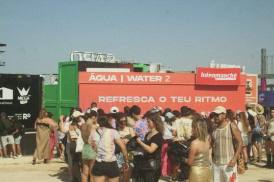 A água nos bastidores do Rock in Rio Lisboa